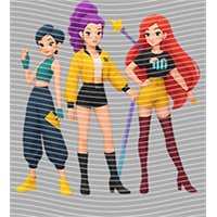 Demon Hunter Girls-LM 379